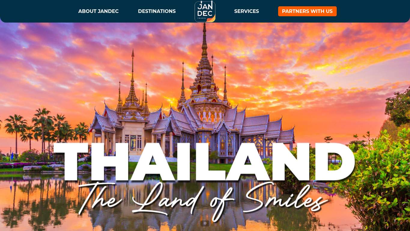Screenshot of https://jandectravel.com/thailand/ Screenshot of https://jandectravel.com/thailand/