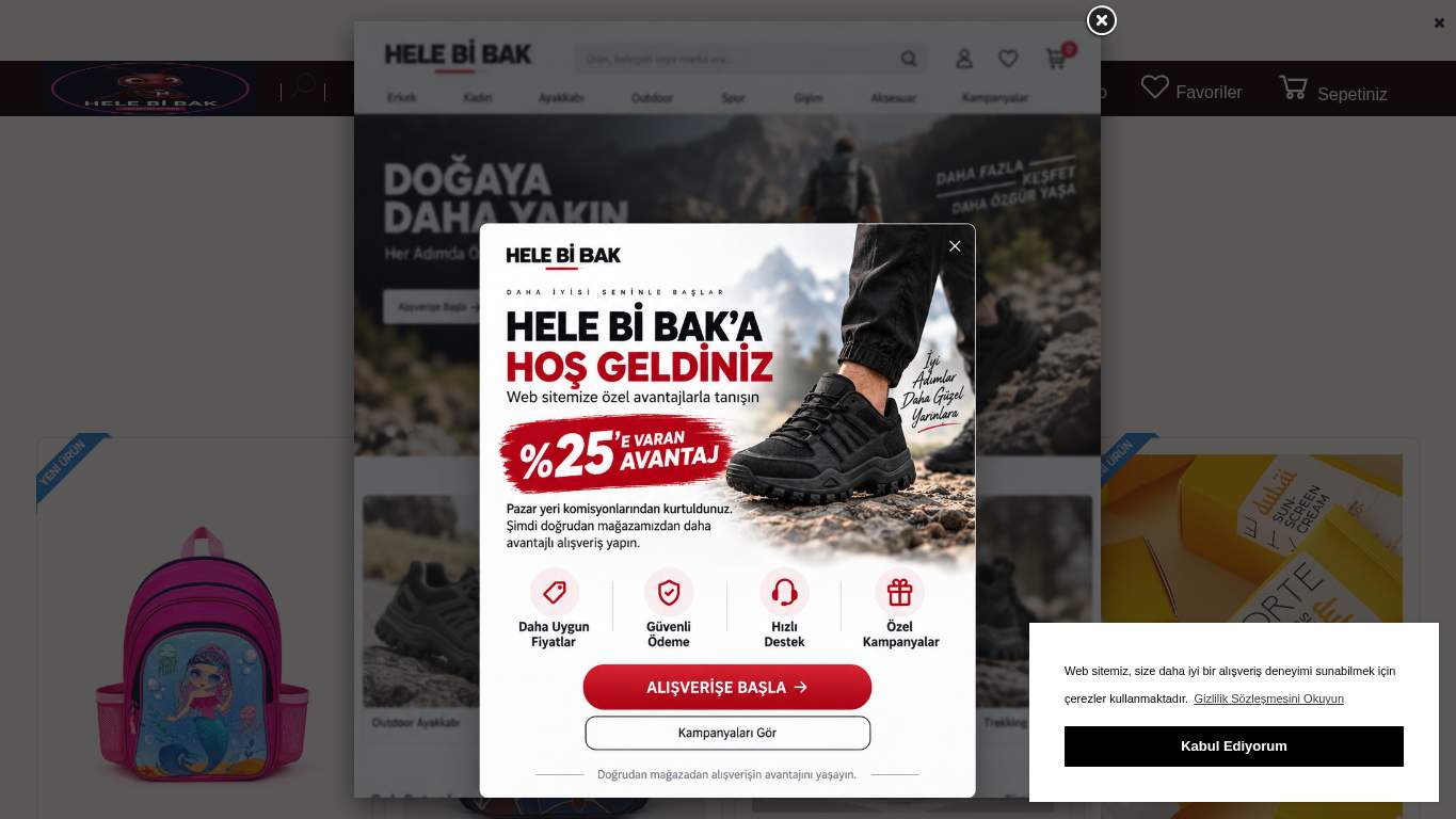 Screenshot of https://www.helebibak.com/ Screenshot of https://www.helebibak.com/