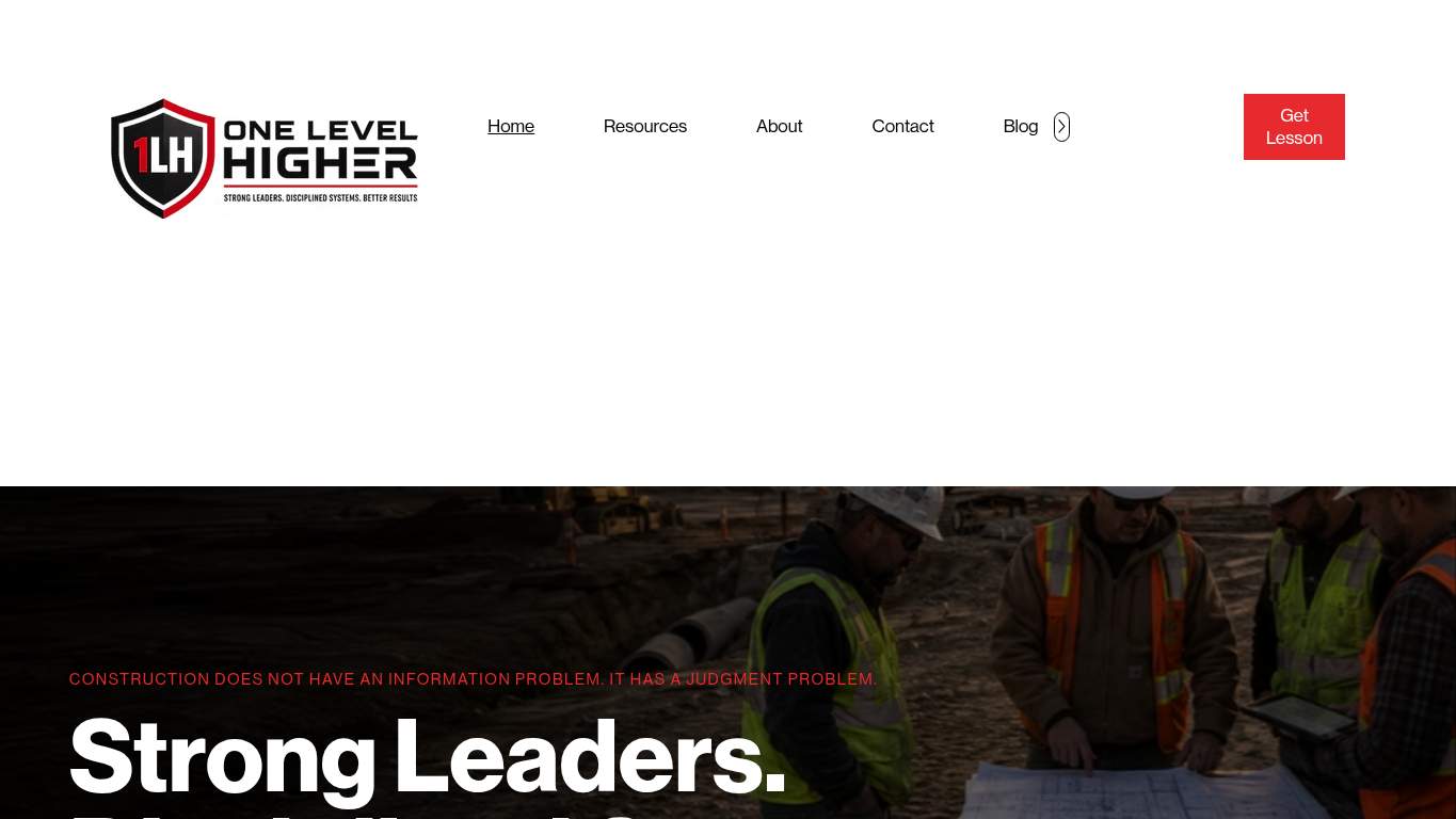 Screenshot of https://buildonelevelhigher.com/ Screenshot of https://buildonelevelhigher.com/