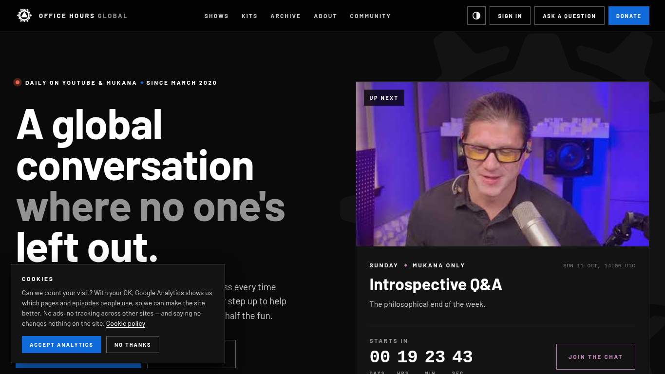 Screenshot of https://devsite.officehours.global/ Screenshot of https://devsite.officehours.global/