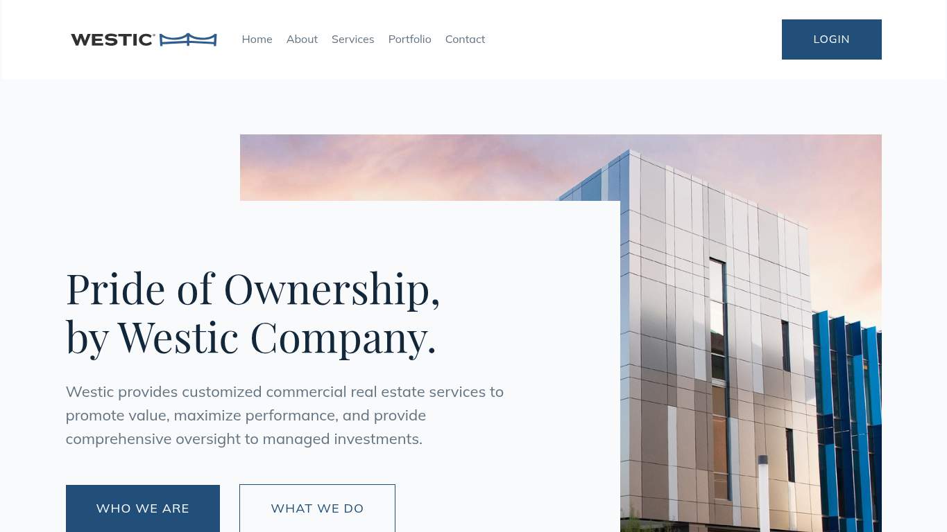 Screenshot of https://www.westic.com/ Screenshot of https://www.westic.com/