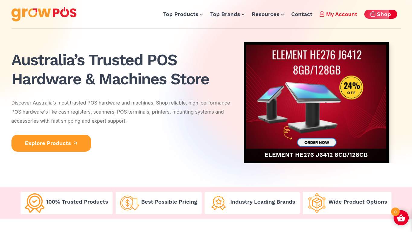 Screenshot of https://growpos.com.au/ Screenshot of https://growpos.com.au/