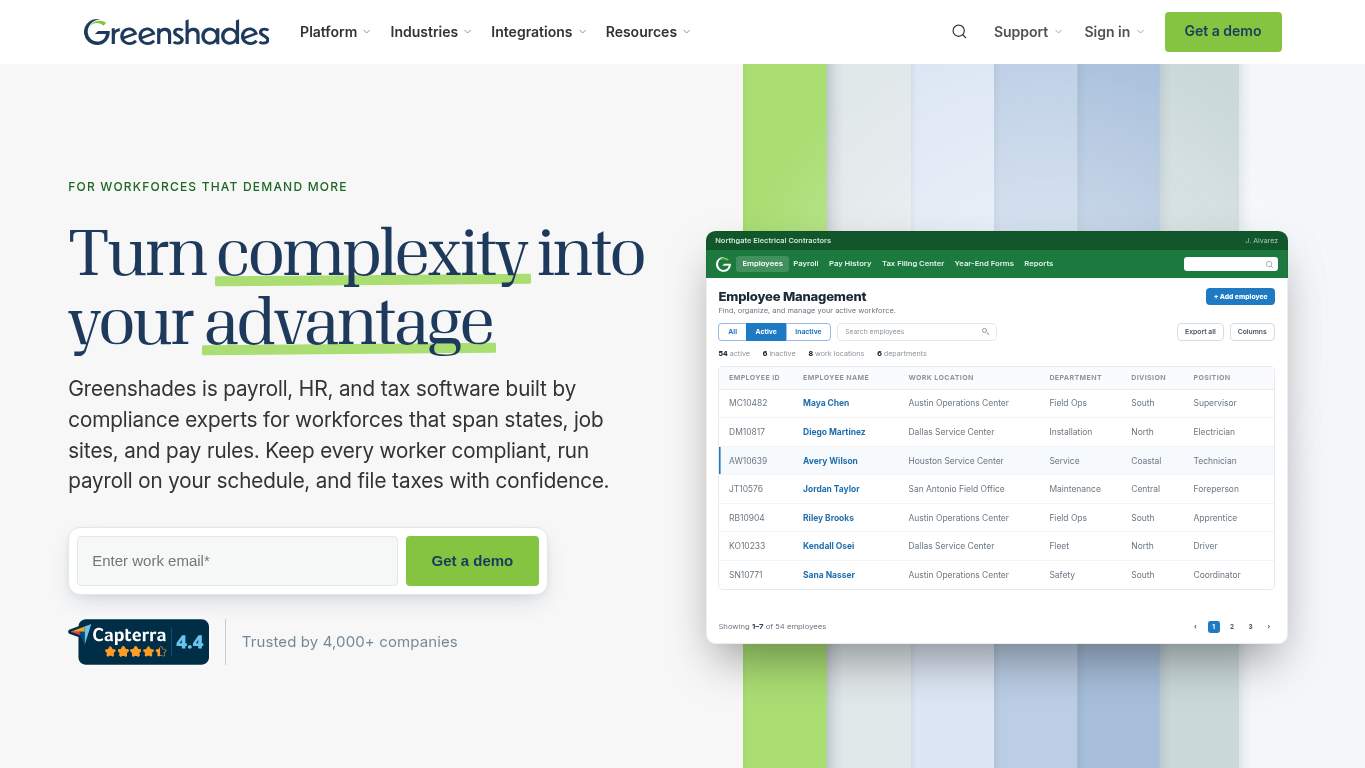 Screenshot of https://go.greenshades.com/ Screenshot of https://go.greenshades.com/