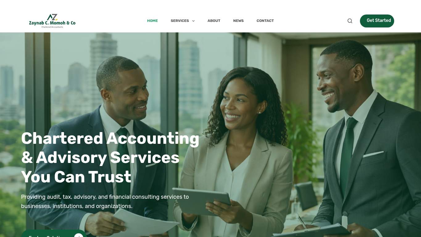 Screenshot of https://zaynabcmomohandco.com/ Screenshot of https://zaynabcmomohandco.com/