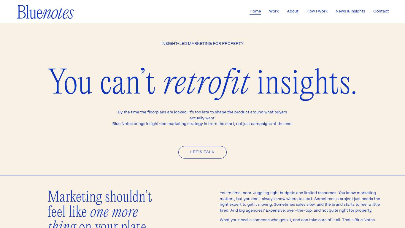 Screenshot of https://www.bluenotes.com.au/ Screenshot of https://www.bluenotes.com.au/