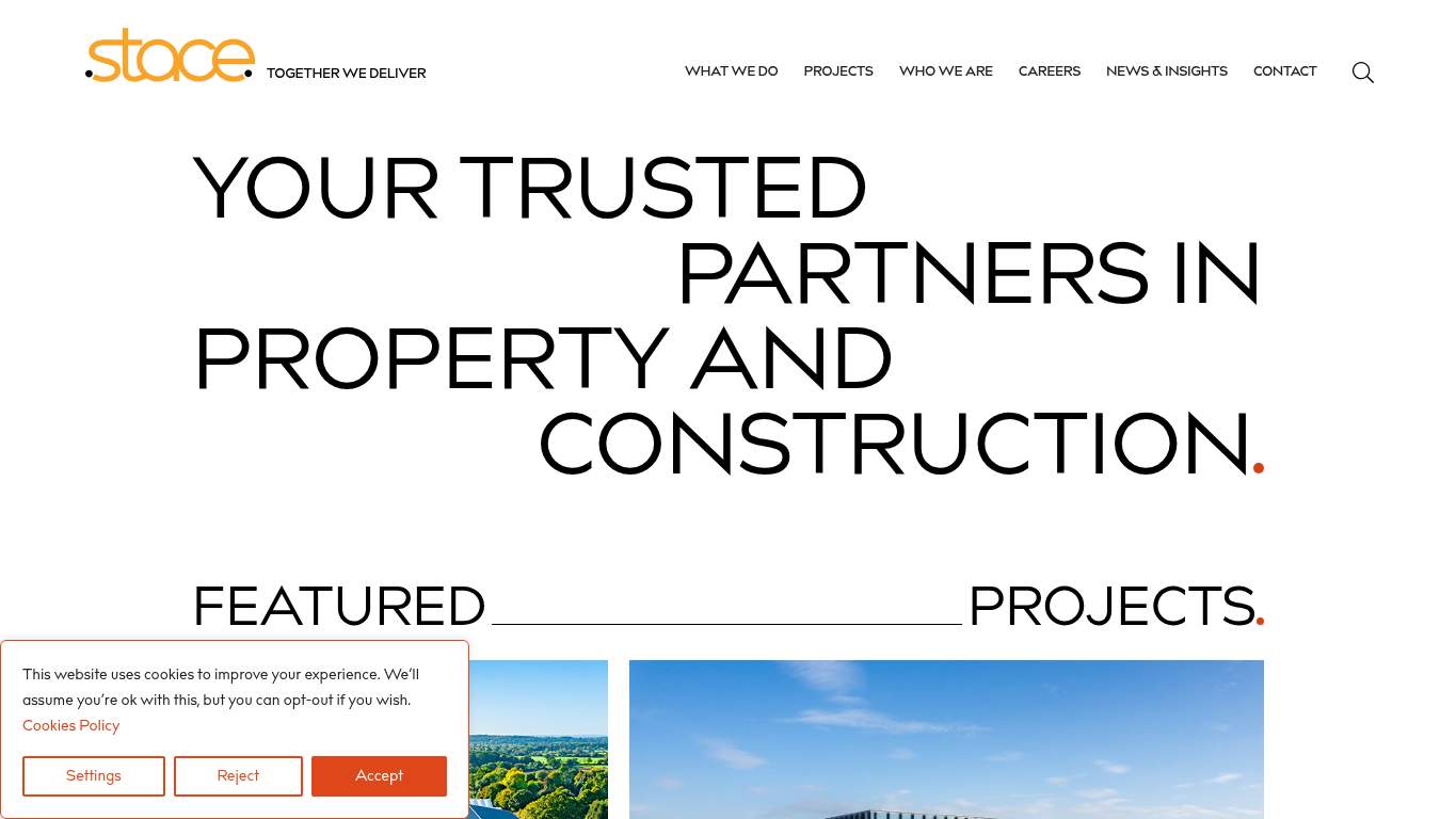 Screenshot of https://www.stace.co.uk/ Screenshot of https://www.stace.co.uk/