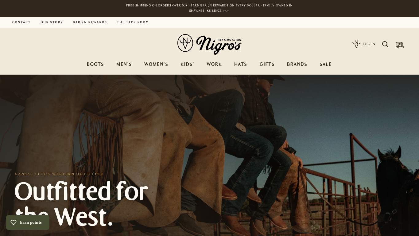 Screenshot of https://www.nigroskc.com/ Screenshot of https://www.nigroskc.com/