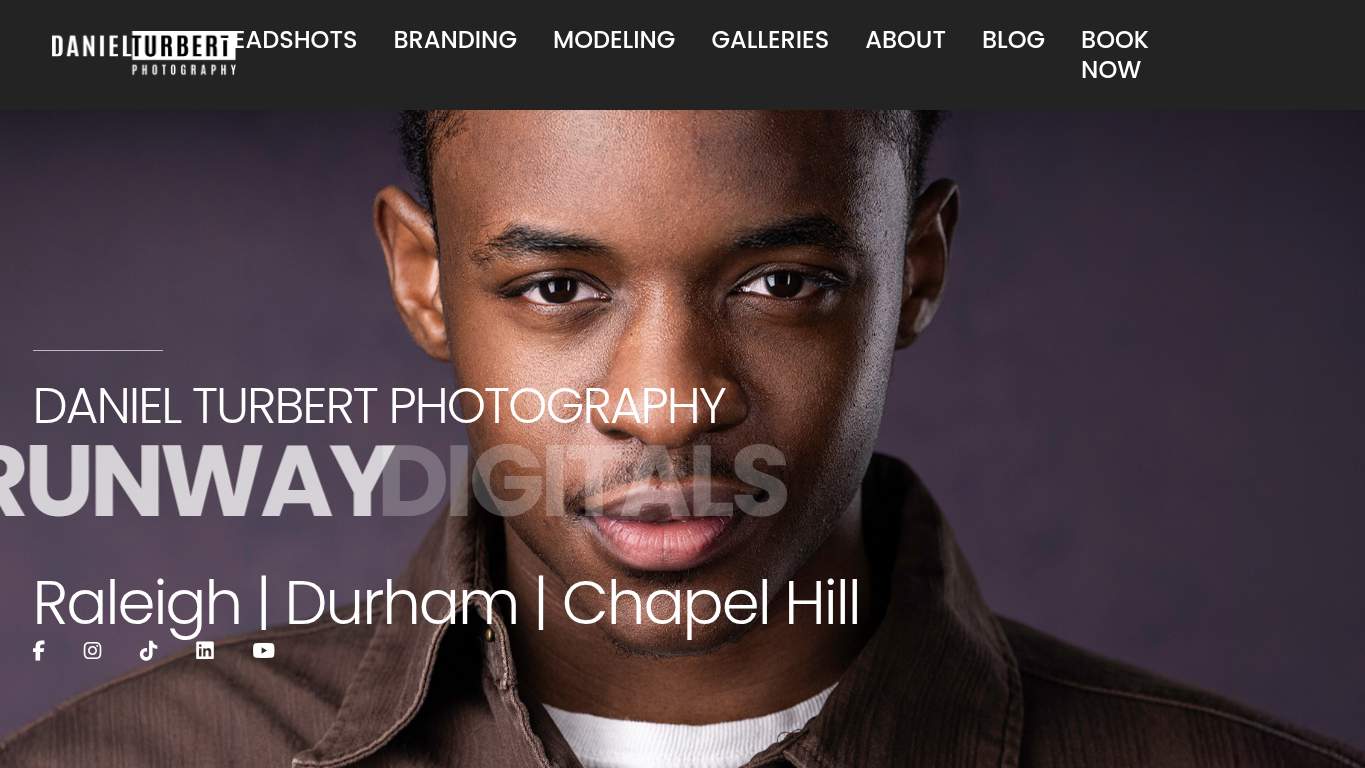 Screenshot of https://danielturbertphotography.com/ Screenshot of https://danielturbertphotography.com/