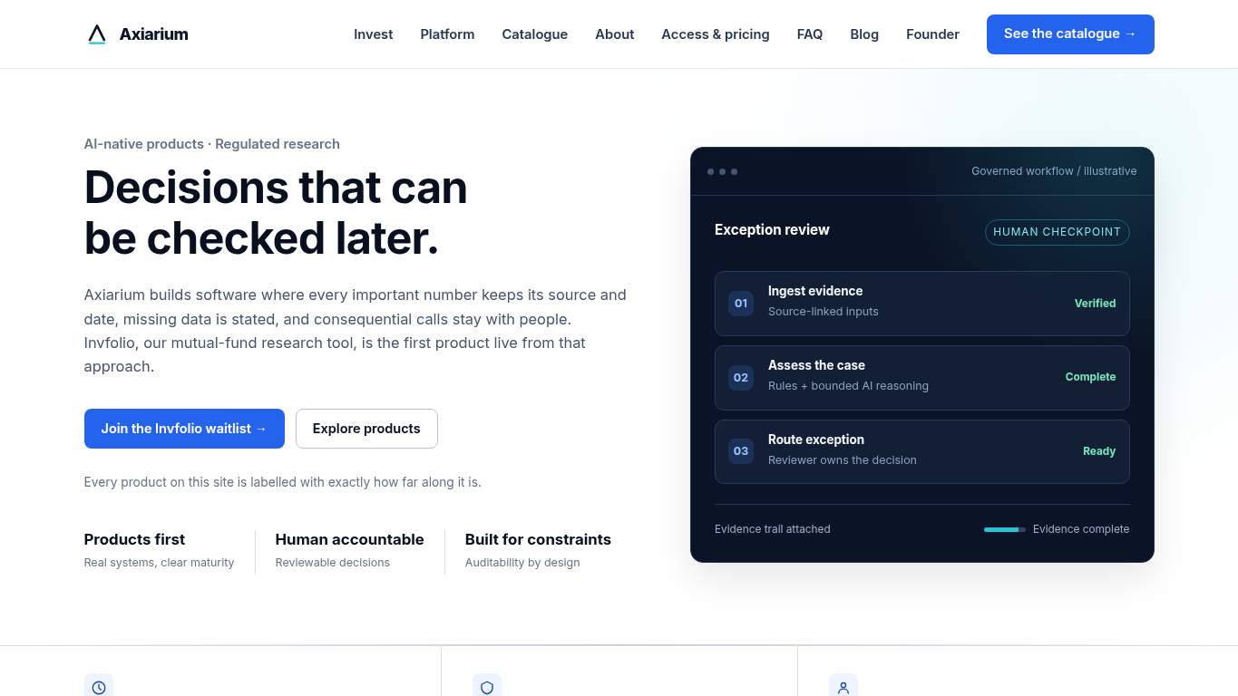 Screenshot of https://www.axiarium.com/v2.5/ Screenshot of https://www.axiarium.com/v2.5/