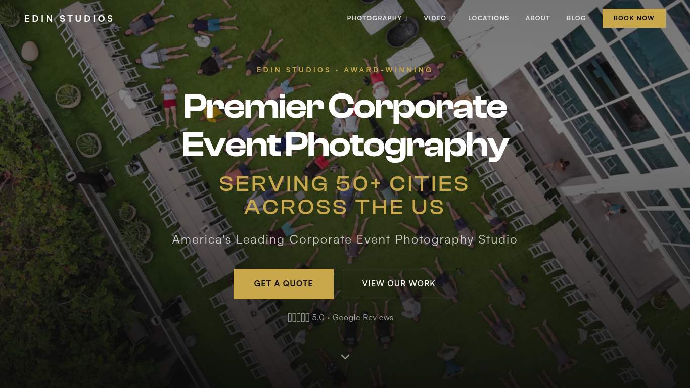 Screenshot of https://edinstudios.com/ Screenshot of https://edinstudios.com/