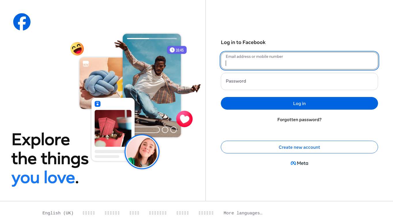 Screenshot of https://www.fb.com/ Screenshot of https://www.fb.com/