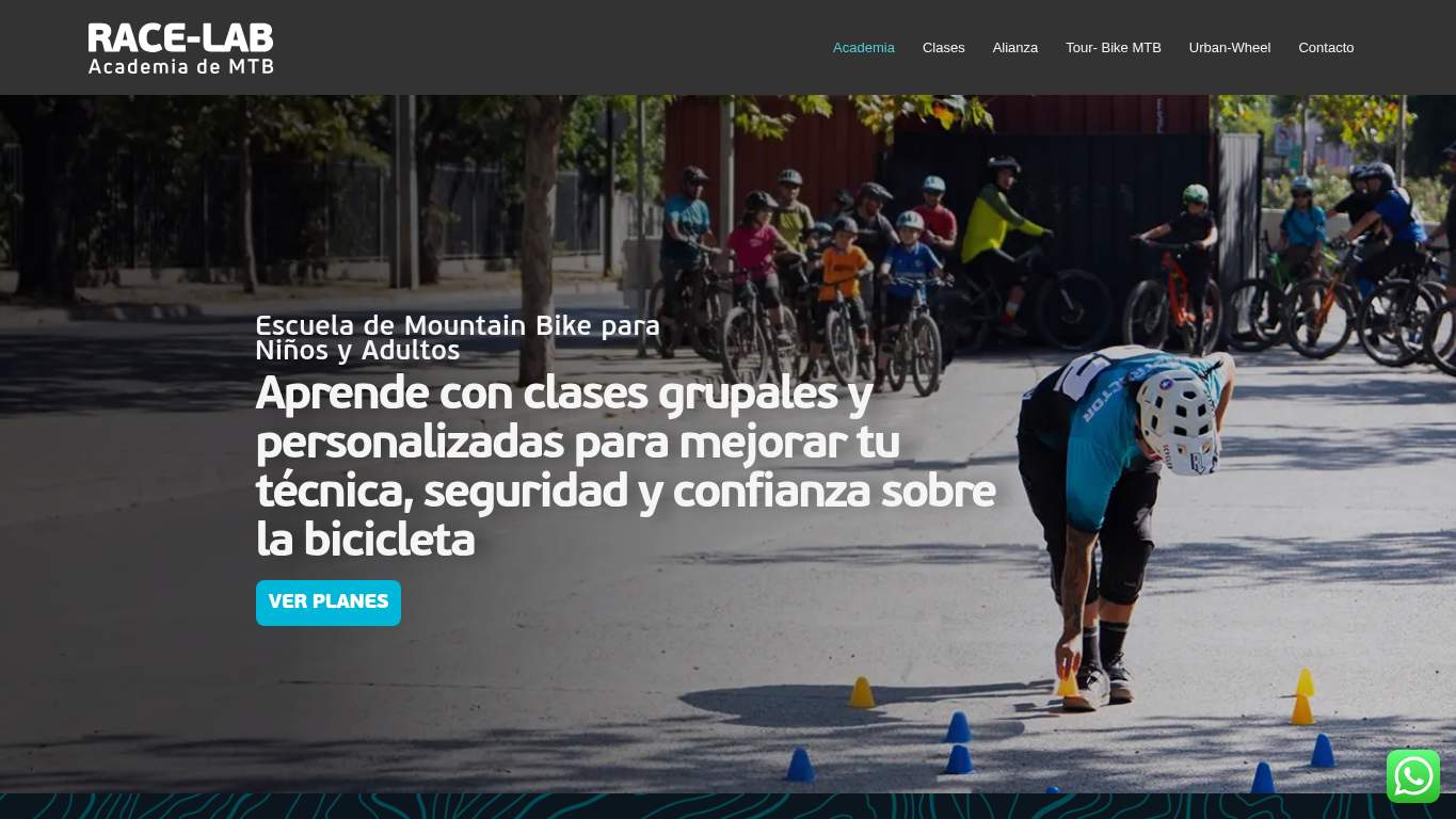 Screenshot of https://www.racelab.cl/ Screenshot of https://www.racelab.cl/